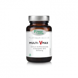 POWER OF NATURE Platinum Range Multi-Vmax Βιταμίνη για Ενέργεια & το Ανοσοποιητικό, 30 caps