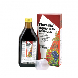 SALUS Floradix Liquid Iron Formula, 250 ml