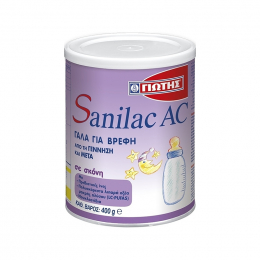 SANILAC AC για Βρέφη που Υποφέρουν από Κολικούς, 400 gr