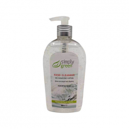 SIMPLY GREEN Αντισηπτικό Χεριών με Aloe Vera και Γλυκερίνη Spray, 500 ml