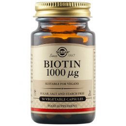 SOLGAR Biotin 1000 mg, 50 veg. caps