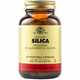 SOLGAR Oceanic Silica 25mg, 50 veg. caps