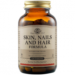 SOLGAR Skin, Nails and Hair Formula, 120 tabs