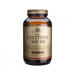 SOLGAR Soya Lecithin 1360 mg, 100 softgels