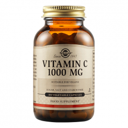 SOLGAR Vitamin C 1000mg, 100 veg. caps