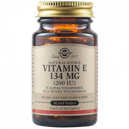 SOLGAR Vitamin E Natural 200 IU, 50 softgels