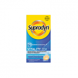 SUPRADYN Vitality 50+ Πολυβιταμίνες με Φυτικά Εκχυλίσματα Ελιάς και Ginseng, 30 eff. tabs