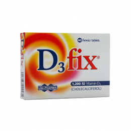 UNI-PHARMA D3 Fix 1200 IU, 60 tabs
