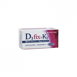 UNI-PHARMA D3 Fix 800IU + K2 45mg, 60 tabs