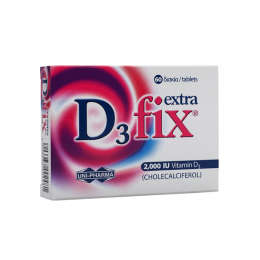 UNI-PHARMA D3 Fix Extra 2000 IU, 60 tabs