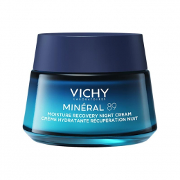 VICHY Mineral 89 Κρέμα Νύχτας Αποκατάστασης της Ενυδάτωσης 50ml