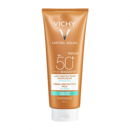 VICHY Capital Soleil Face & Body Milk SPF50+, 300 ml