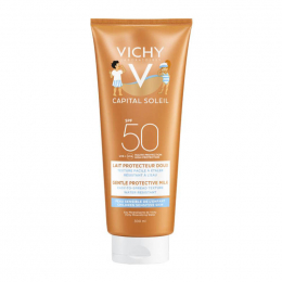 VICHY Capital Soleil Gentle Protective Milk SPF50 Παιδικό Αντηλιακό Γαλάκτωμα, 300 ml