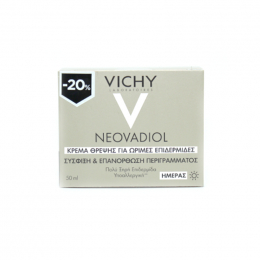 VICHY Neovadiol Κρέμα Ημέρας για την Περιεμμηνόπαυση για Πολύ Ξηρές Επιδερμίδες (-20%), 50 ml