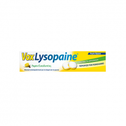 VOX LYSOPAINE Λεμόνι Ευκάλυπτος, 18 τροχίσκοι