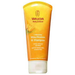 WELEDA Baby Σαμπουάν Αφρόλουτρο Καλέντουλα, 200 ml